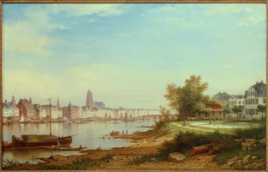 Francfort-sur-le-Main / Peinture de Carl Morgenstern